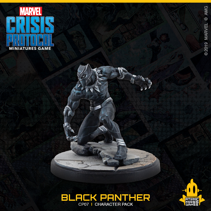 Marvel Crisis Protocol : Black Panther and Killmonger Character Pack